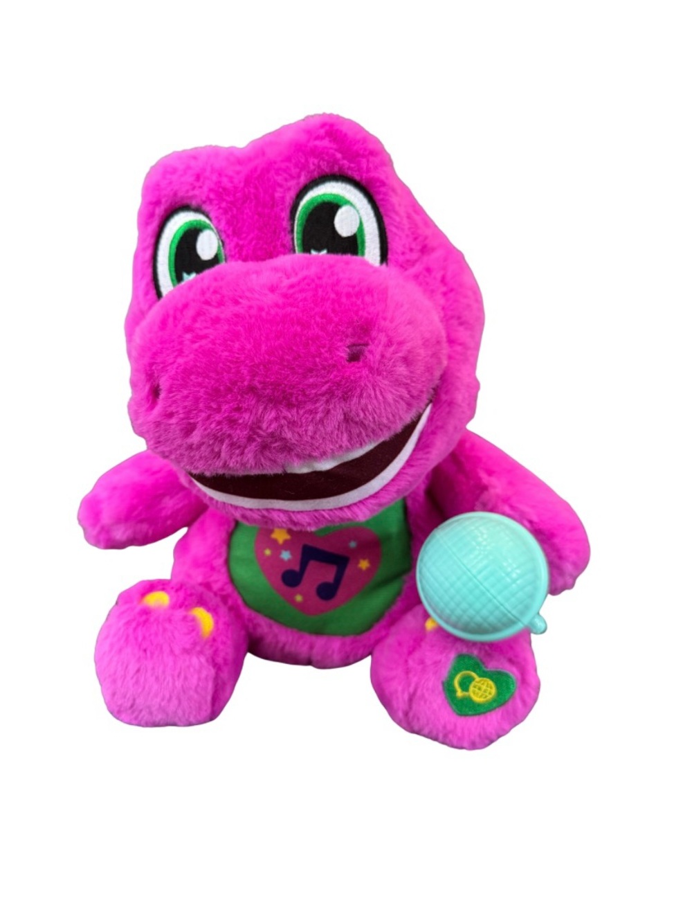 Fisher-Price Barney’s World Sing-Along Barney Plush Sings in 4 Languages